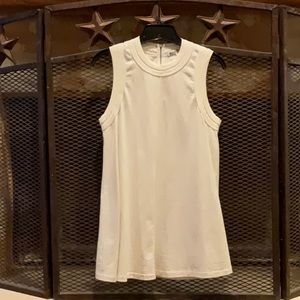 Acne Studios white a-line tee